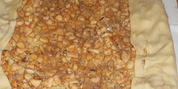 штрудель с яблоками воскресный