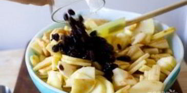 штрудель с яблоком