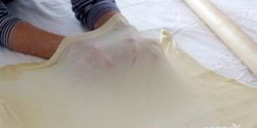 штрудель с яблоком