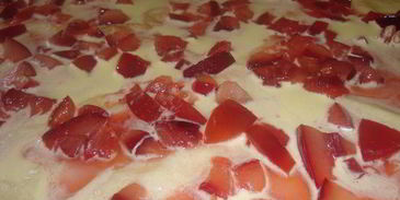 сливовый штрудель из лаваша