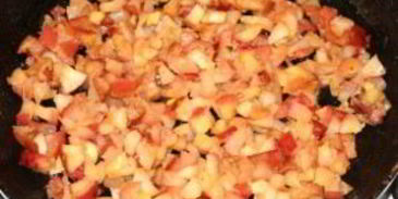 яблочный штрудель из лаваша