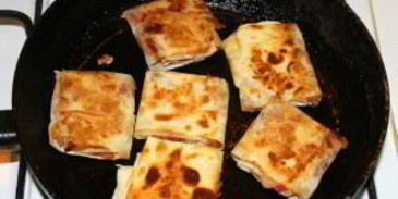 яблочный штрудель из лаваша