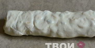 яблочный штрудель из слоеного теста