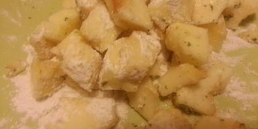 яблочный штрудель с мятой и кардамоном