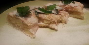 яблочный штрудель с мятой и кардамоном