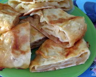 Яблочный штрудель в мультиварке