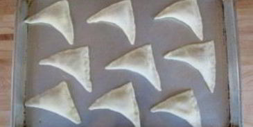 слойки из бездрожжевого теста с сыром