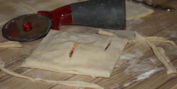 слойки с капустой и яйцом