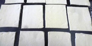 слойки с маршмеллоу и орехами