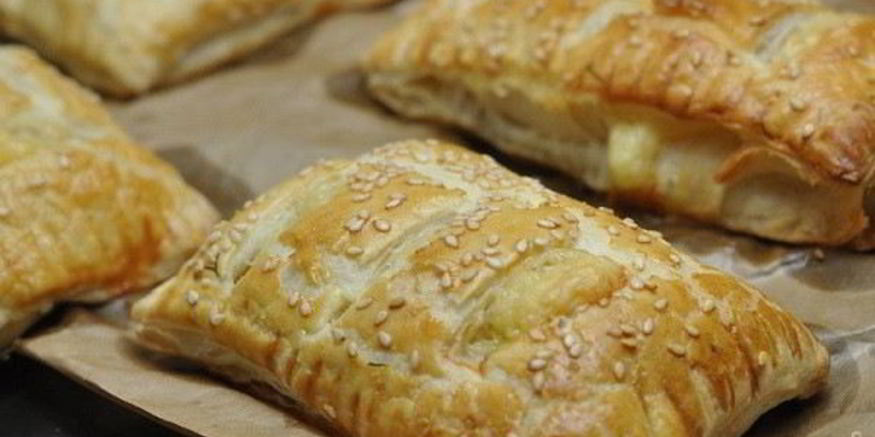 Рецепт слоек с сыром