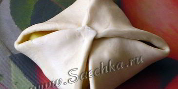 слойки с яблоками