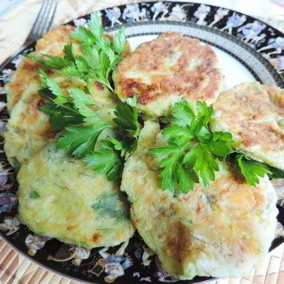 Кабачковые сырники