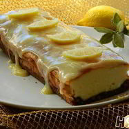 Рецепт Лимонного сырника со сливочной помадкой
