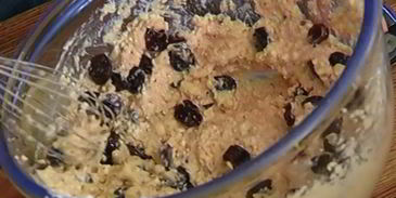 лимонный творожник с изюмом