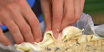 лимонный творожник с изюмом