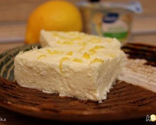 Лимонный творожник