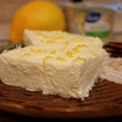 Лимонный творожник