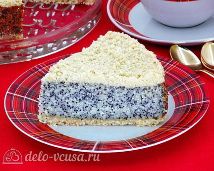 Маковый творожник