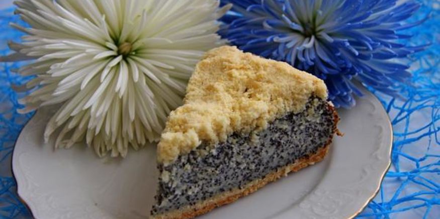 Рецепт немецкого макового творожника