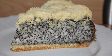 немецкий маковый творожник