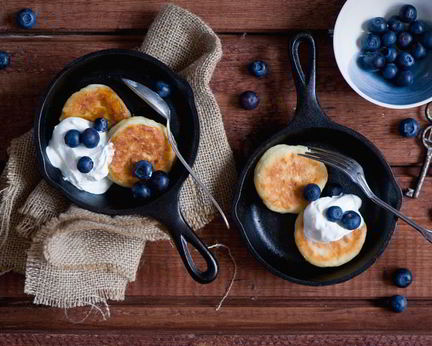 Нежные сырники с манкой