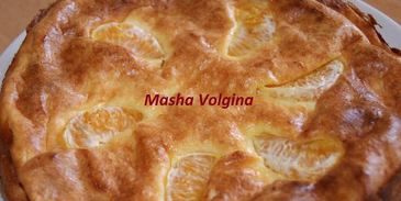 сырник с мандаринами