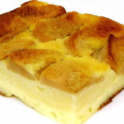 Сырник с яблоками