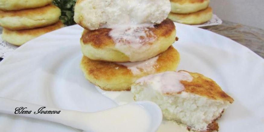 Рецепт сырников без муки