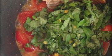 сырники с фетой, ветчиной и кинзой