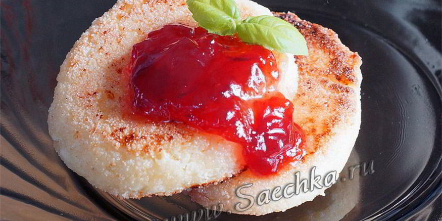 Рецепт сырников с манкой