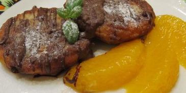 сырники с шоколадом и апельсином