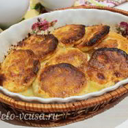 Рецепт Сырников со сметаной в духовке