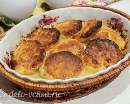 Сырники со сметаной в духовке