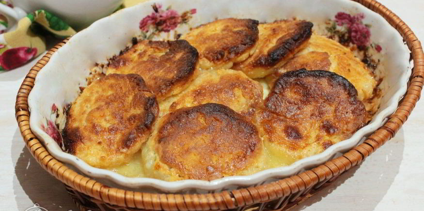 Рецепт сырников со сметаной в духовке