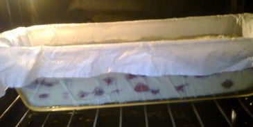 творожник с вишней