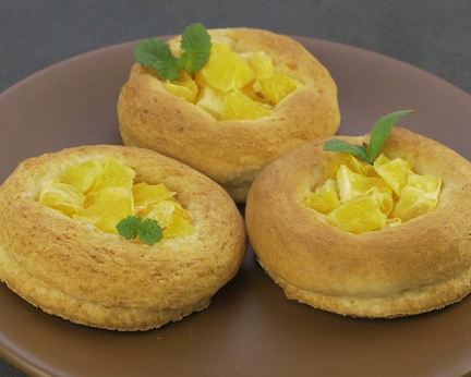 Творожники с апельсинами