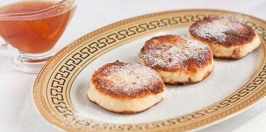 Рецепт ванильных сырников из творожной массы