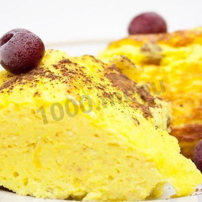 Воздушный сырник без жарки