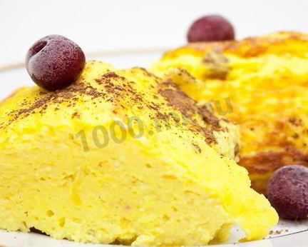 Воздушный сырник без жарки