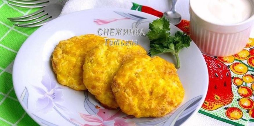 Рецепт запеченных нежных сырников из творога и риса