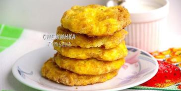 запеченные нежные сырники из творога и риса