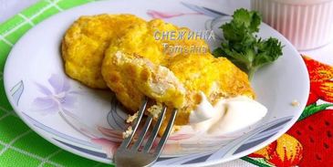 запеченные нежные сырники из творога и риса