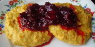 запеченные сырники с яблоком и корицей