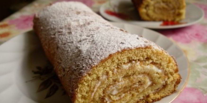 Рецепт бисквитного теста для рулета