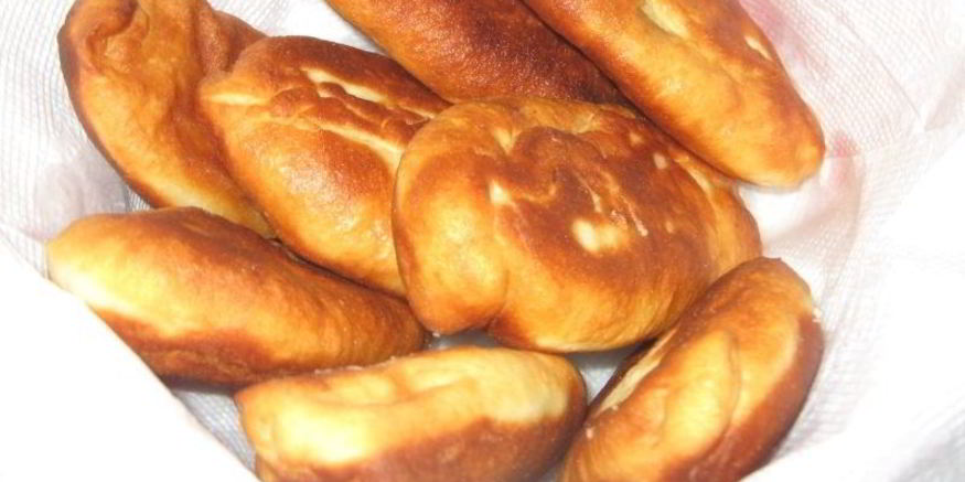 Рецепт теста для жареных пирожков