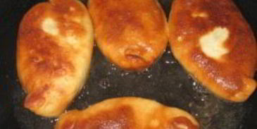 тесто для жареных пирожков