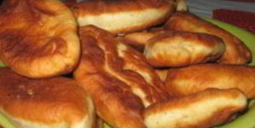 тесто для жареных пирожков