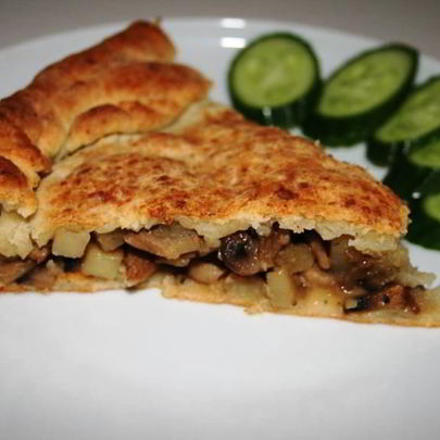 Творожное тесто без яиц