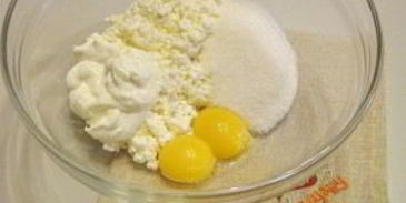 творожное тесто для пирога с яблоками