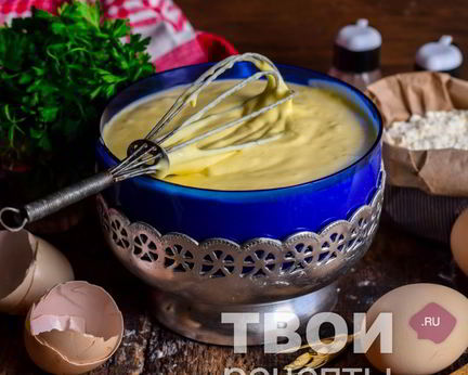 Жидкое тесто для пирога